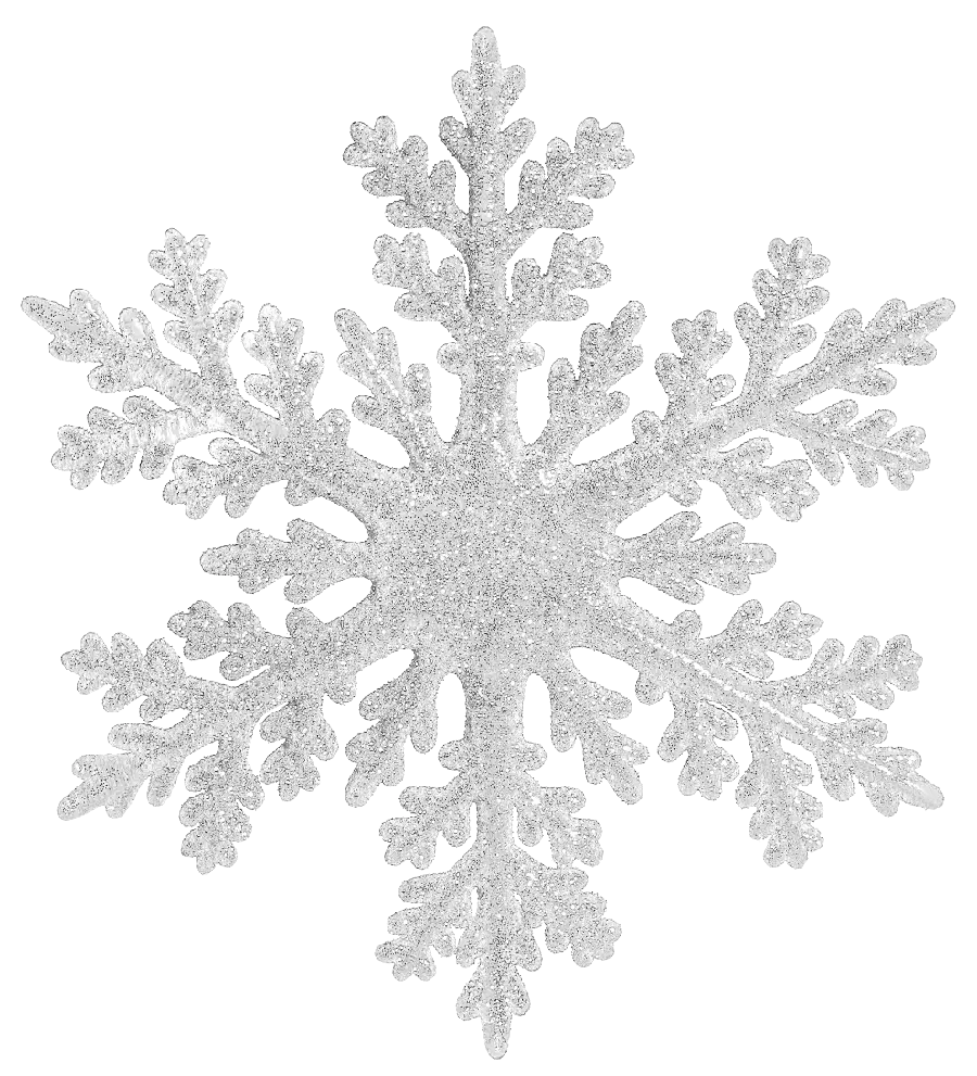 High Quality Fantasy Crystal Snowflake PNG Image 