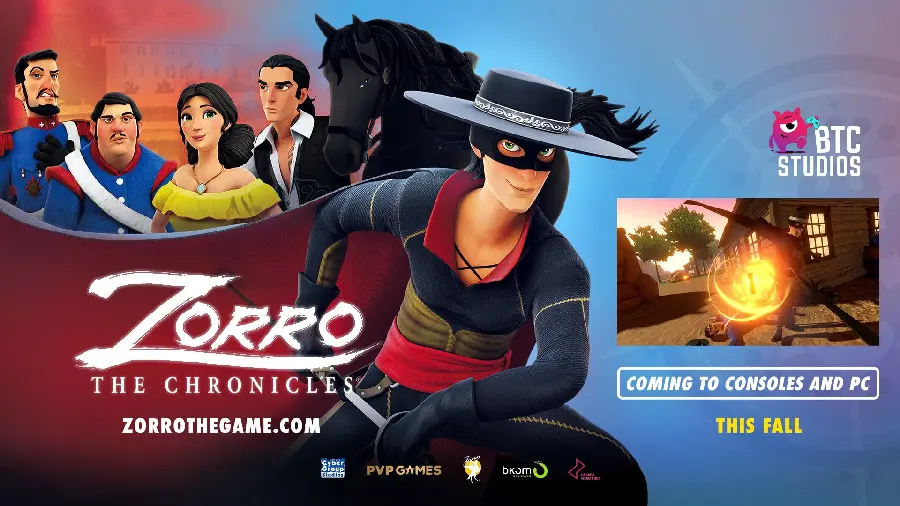 Zorro the masked man animation made in 2017