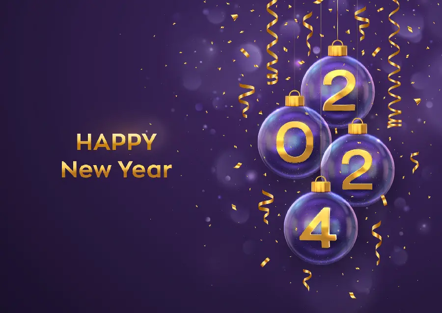Download image Freely published for New Year and Christmas 2024 greetings