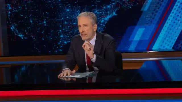 Stock photo of Jon Stewart, a famous American presenter