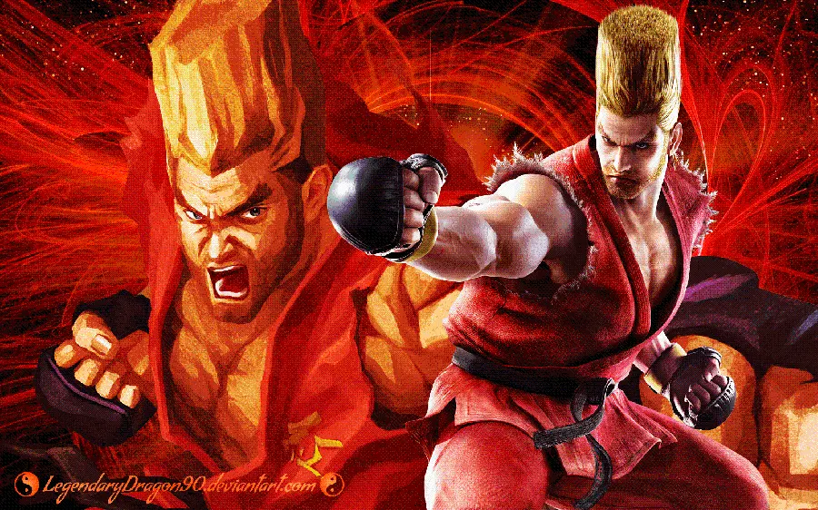Old photo of Paul Phoenix, the attractive character of Tekken