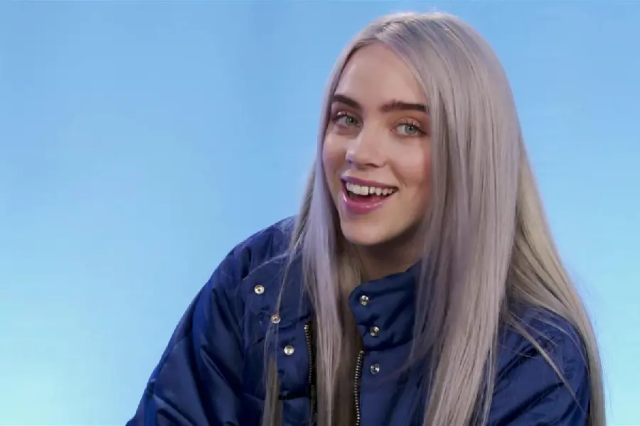 The latest photo of 2024 Billie Eilish, a modern music singer 