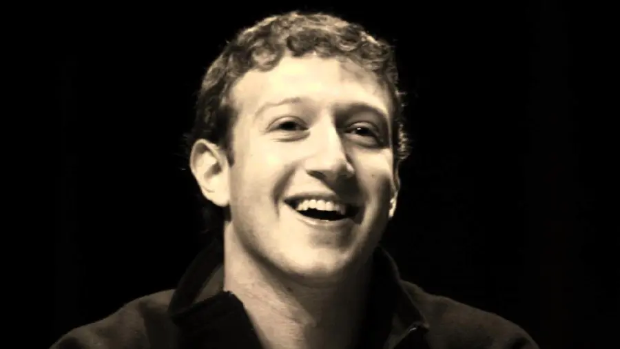 Mark Zuckerberg with his friends Dustin and Edward and Chris 