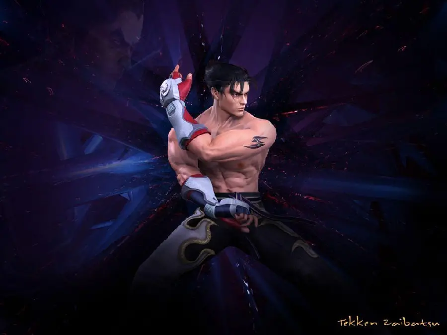 Jin Kazama laptop background