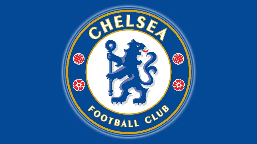 Simple and unedited image of the Chelsea football team logo with the highest quality 