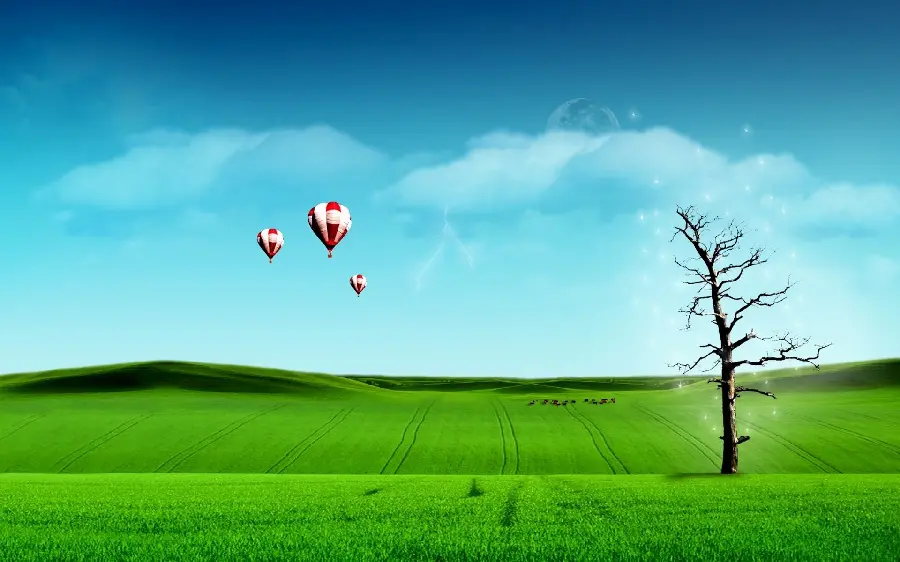 Simple and relaxing background suitable for Windows 1402 
