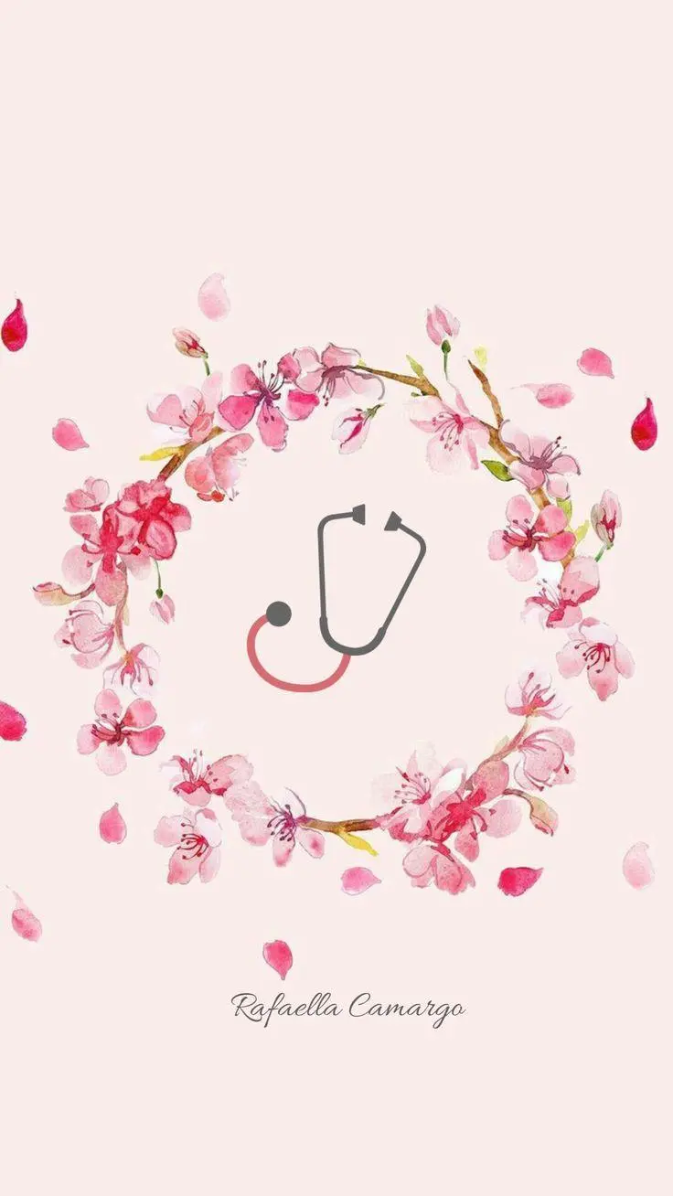 Beautiful image of a nursing phone suitable for nurses' profile pictures 