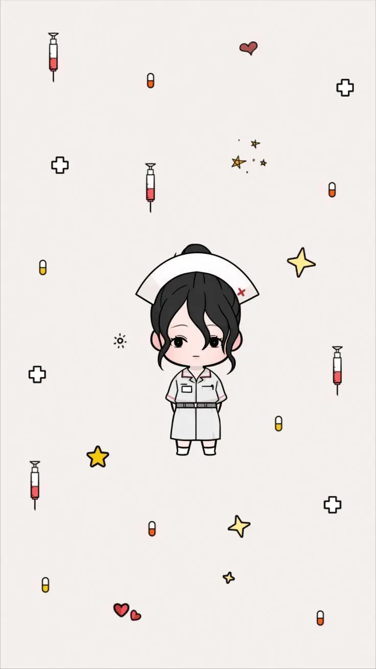Cute and cute nursing profile picture for nursing students
