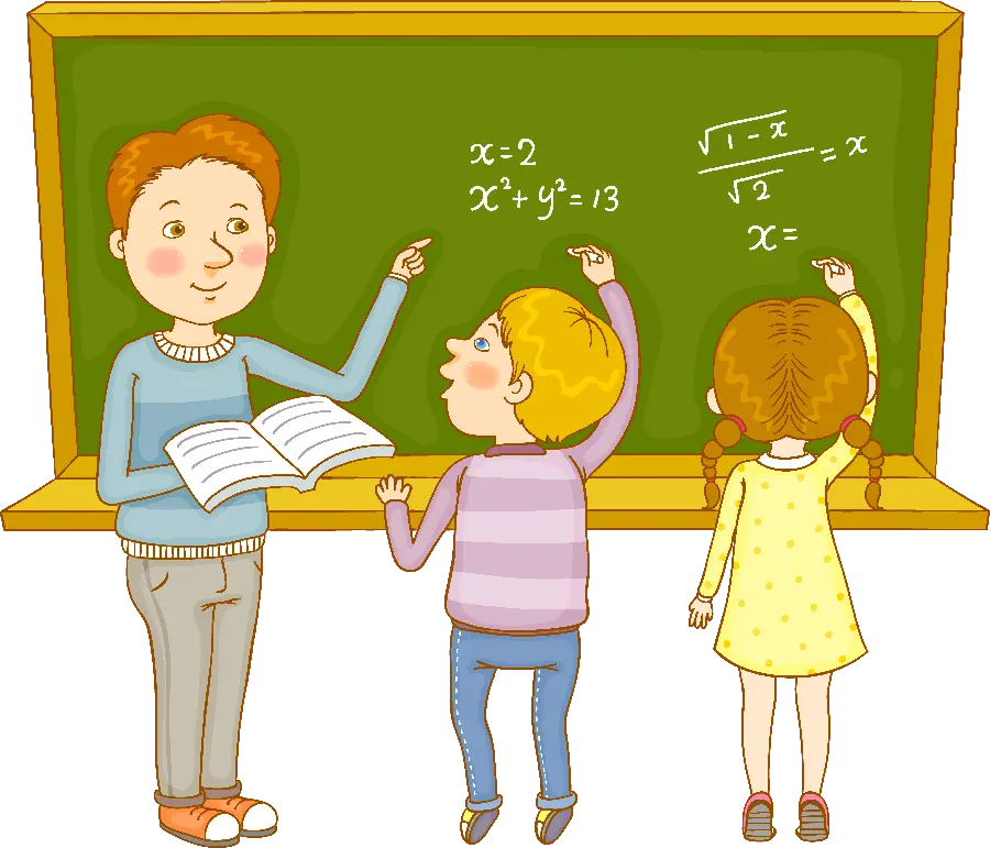 Download teacher and student photos in PNG format