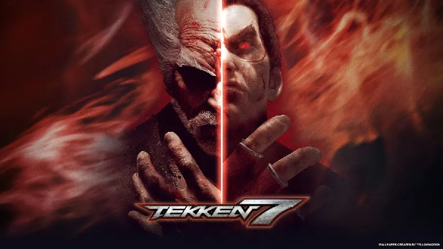 Heihachi Mishima wallpaper in Tekken7 poster
