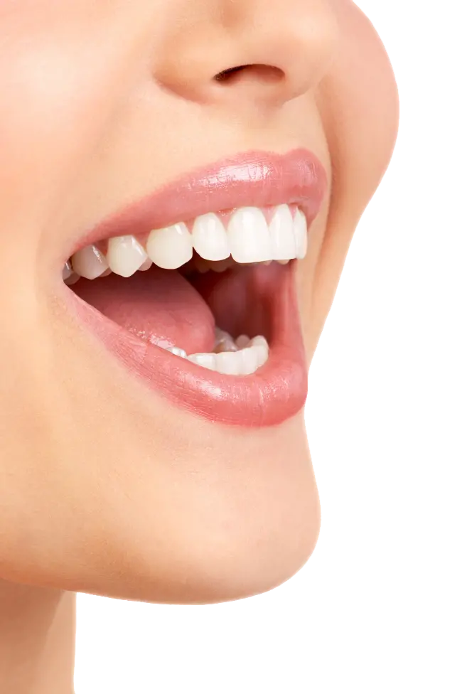 Beautiful smile image with white and beautiful teeth 