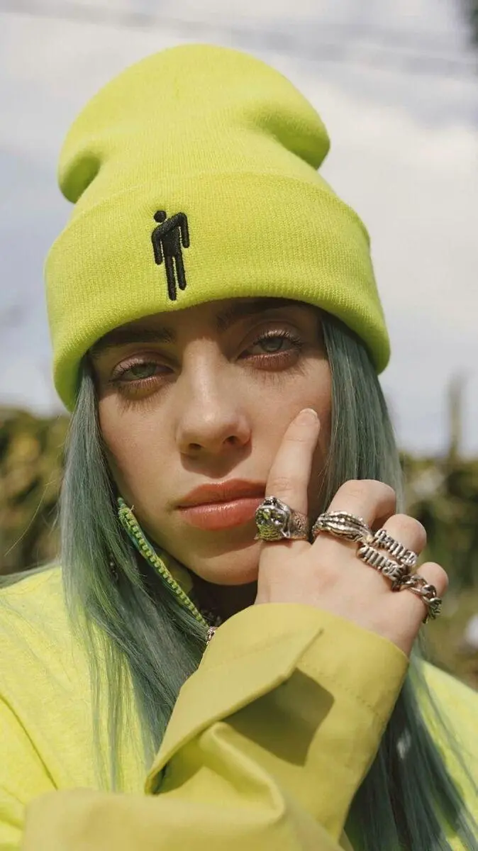 The latest photo of American singer Billie Eilish 2024