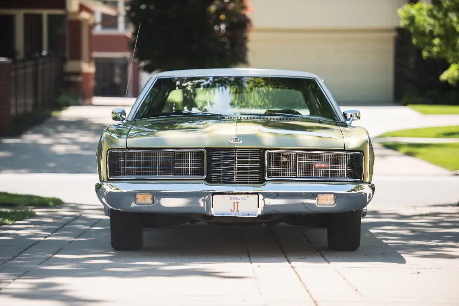 Awkward and dumb photo of a Ford LTD car made in America