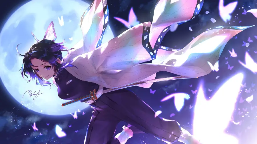 Cute and beautiful anime photo from the anime Flight of the Devil's Blade