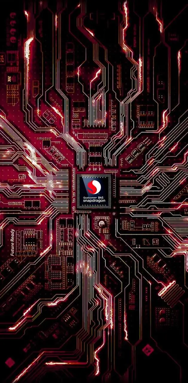Snapdragon 845 Vertical Background