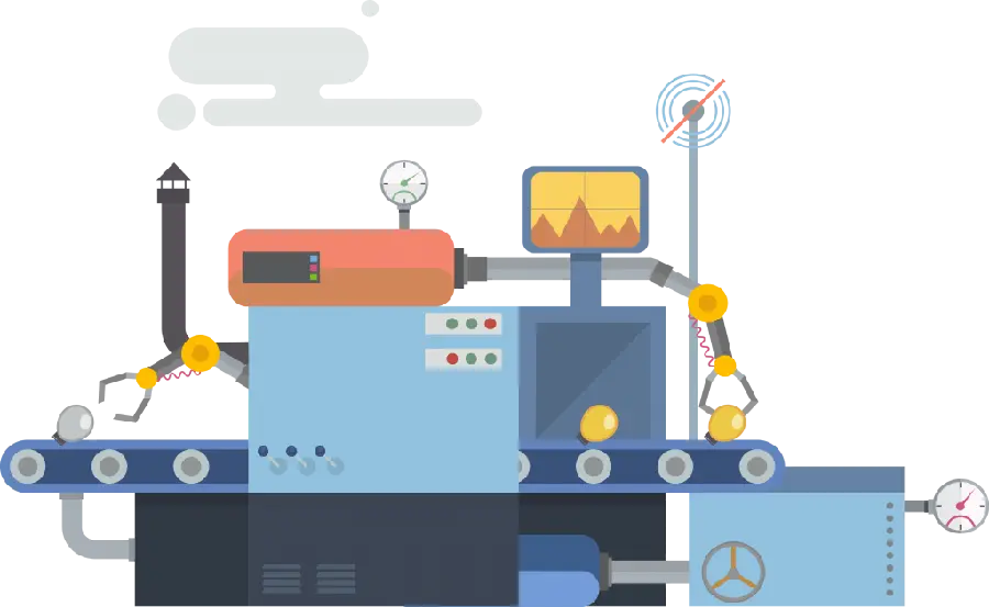 PNG photo and cropped intelligent robot without background