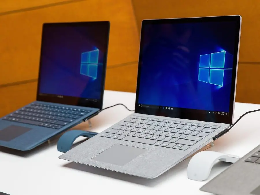 Business Laptop Stock Image for Virtual Job Promotion