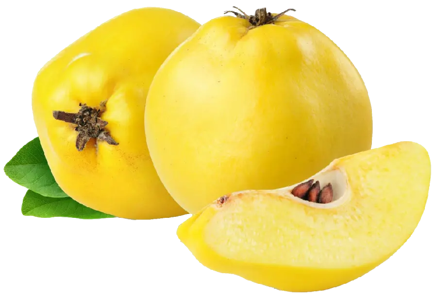 PNG photo of whole and sliced ​​fruit without background