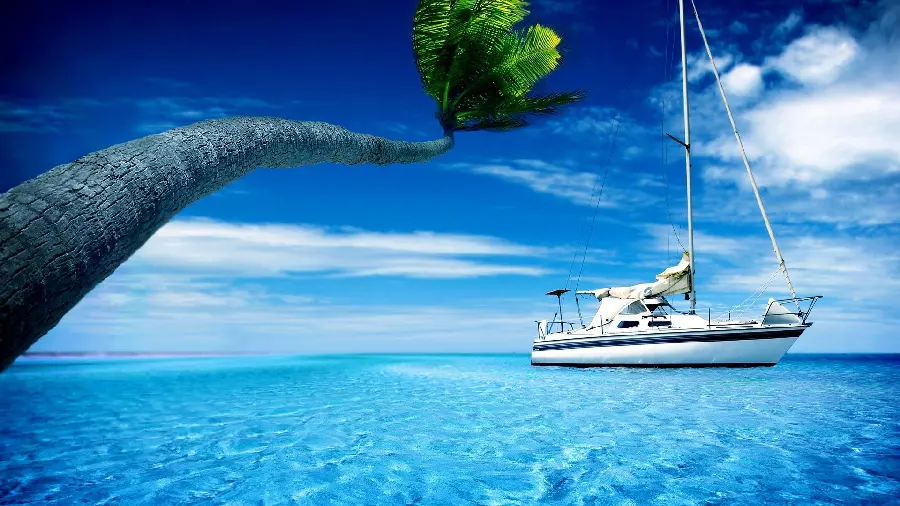 New background for the computer with a photoshopped and stunning design