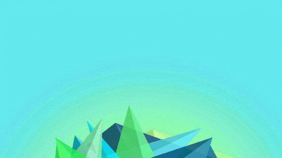 Minimalist image designed with geometric shapes for desktop