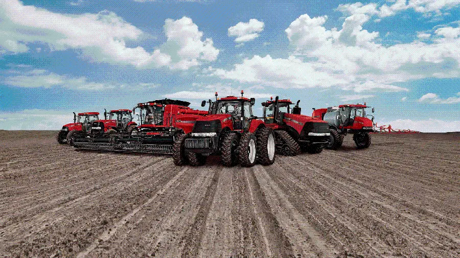 Red Case STX Steiger Tractor