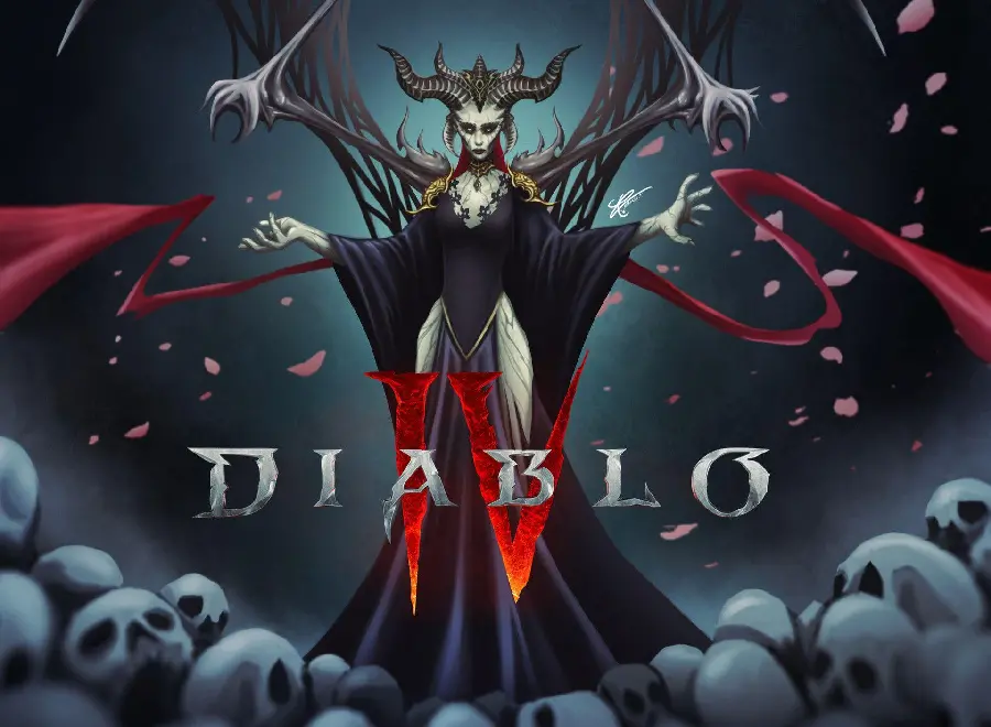 Photo of Diablo Becky playing in the world of darkness and blood