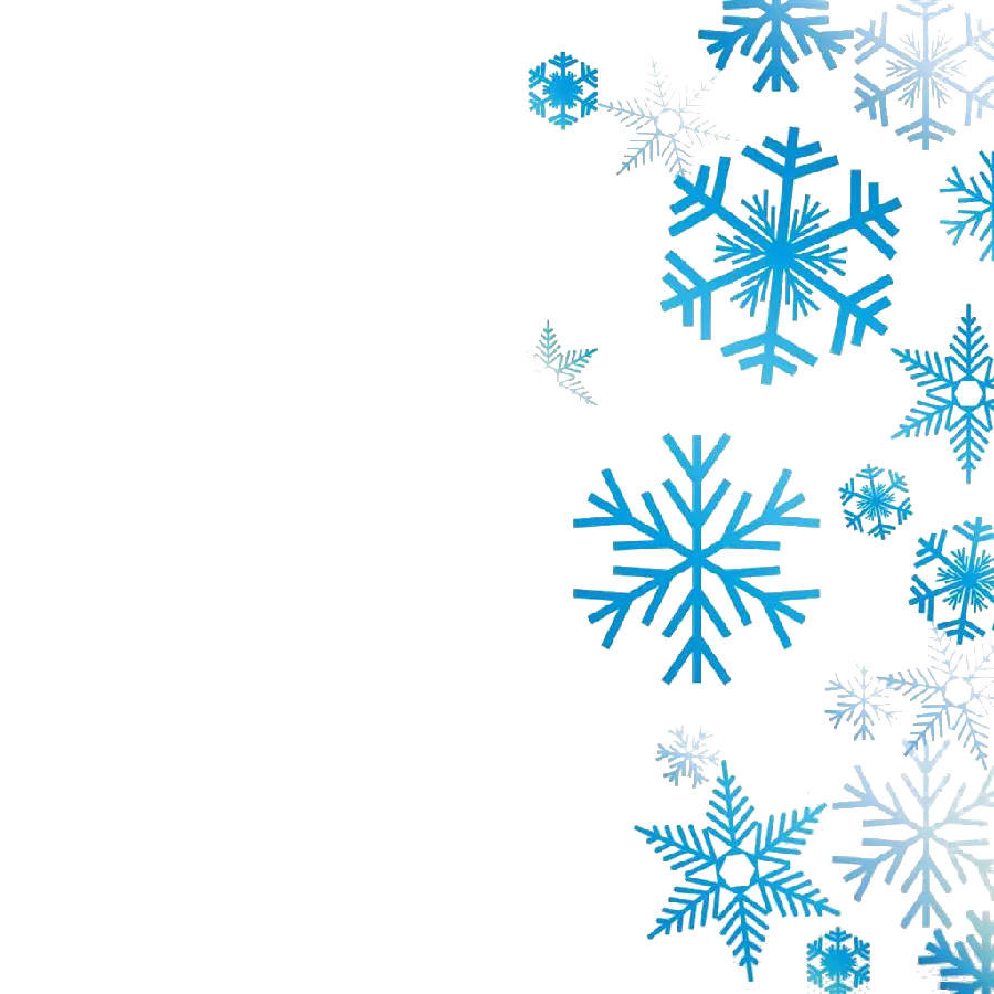 Graphic and animated snowflake png photo