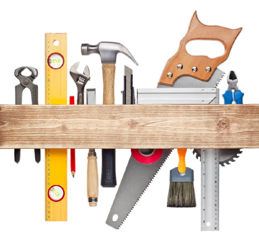 Professional Woodworking Tools and Equipment in PNG Format