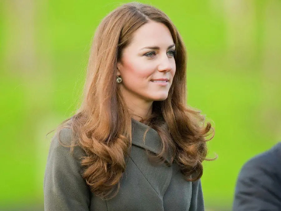 Background photo of the British royal bride Kate Middleton
