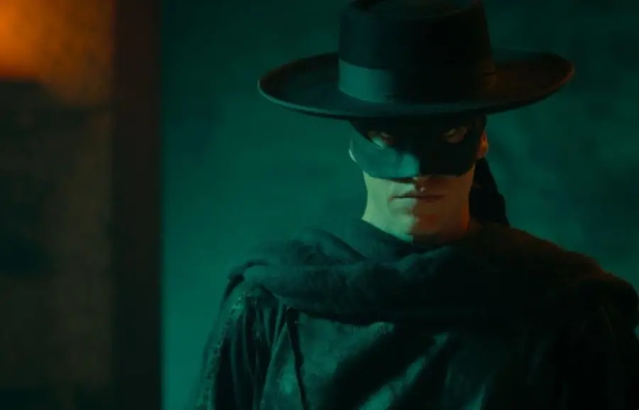 Photo of Zorro the Hero with a Mask and a Black Hat