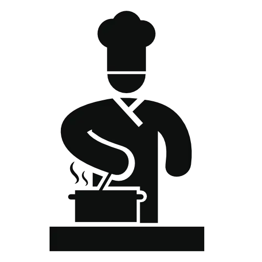 Cooker PNG and Teleported Image for Logo