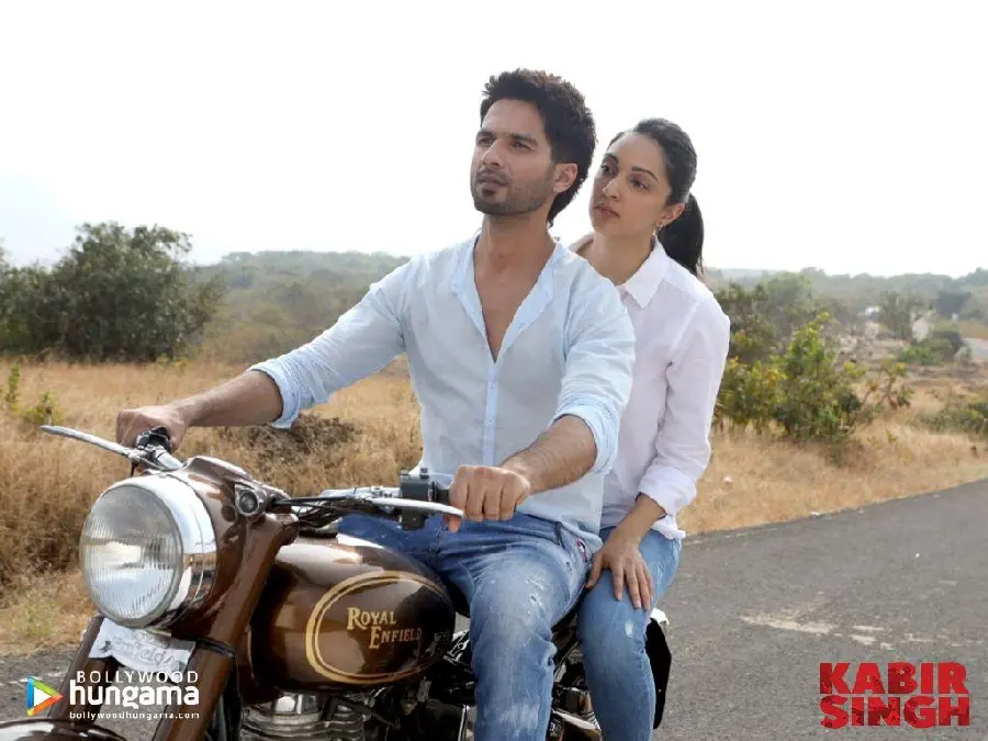 The most viewed photo of Kiara Advani riding a motorcycle 