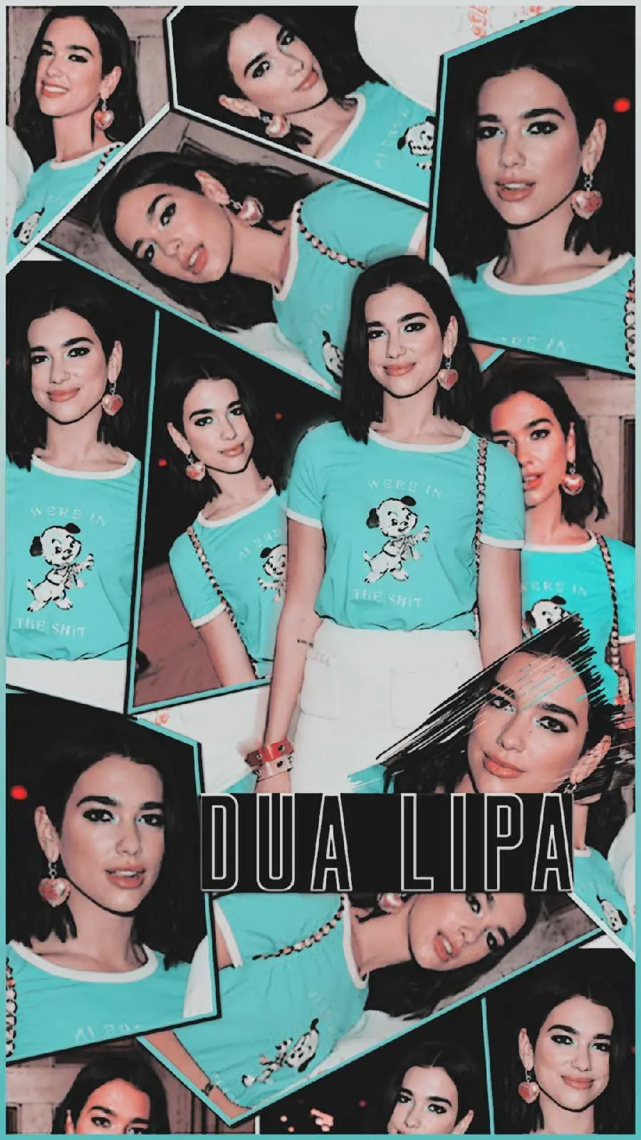 The latest pictures of Dua Lipa, a female singer with a special voice and singing talent
