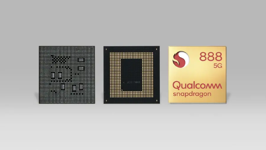 Wallpaper of the awesome Snapdragon 888 processor