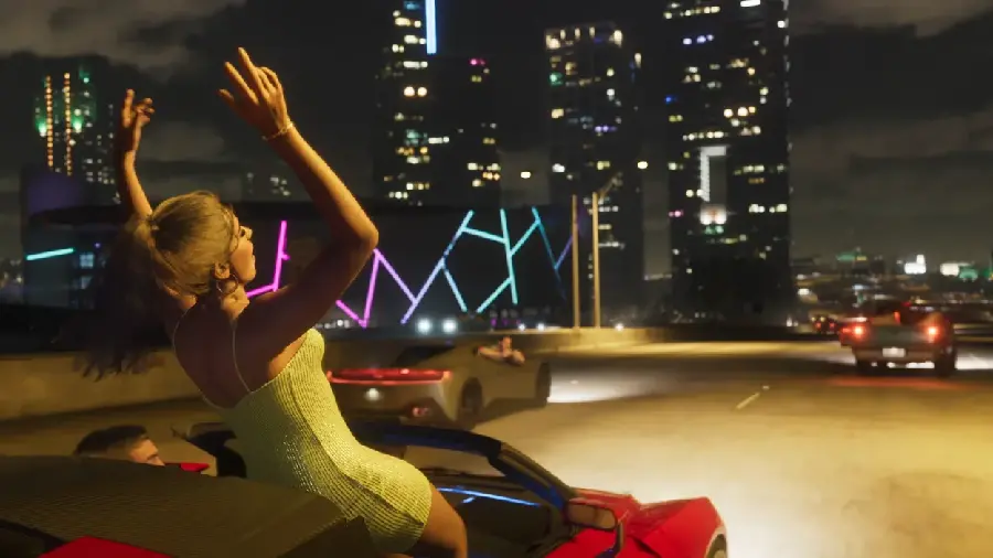 The best photo released from the latest popular and popular game series GTA 6