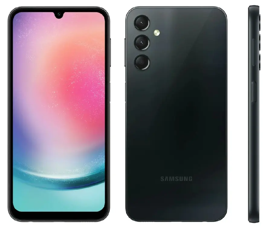 Free Download Black Samsung Galaxy A24 Phone Photo