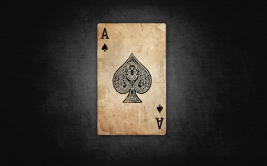 Interesting wallpaper on a black background for the desktop 2024