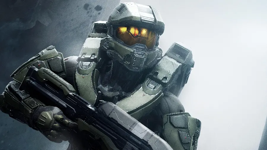 Stock Photo of the Very Famous Halo Video Game Character, Master Chief