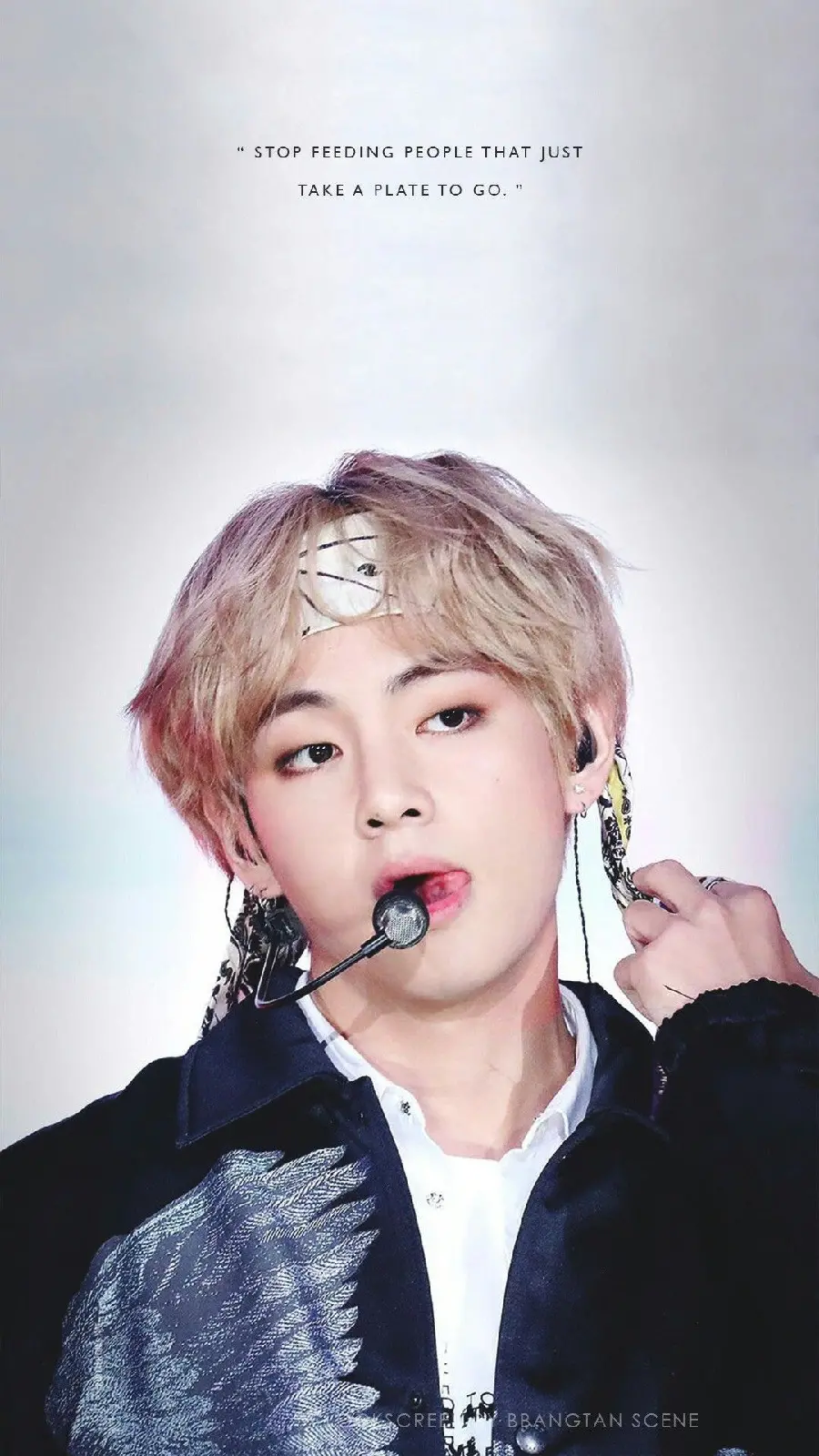 Background image for iPhone with a blue background TS BTS