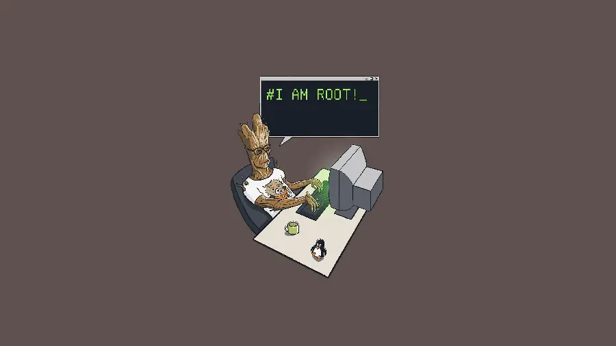 Programming photo with minimalist desk employee design
