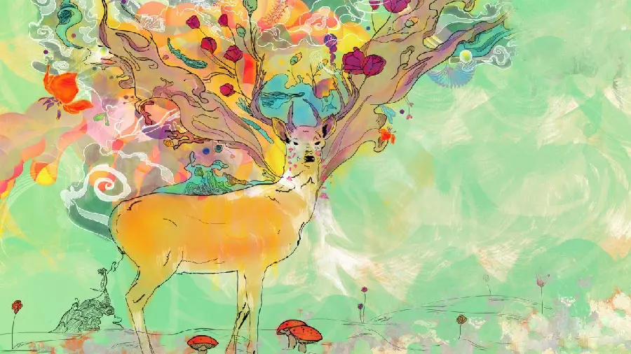 Free Surrealism Animal Painting Photo