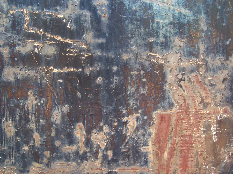 Metal and Rusty Metal Materials