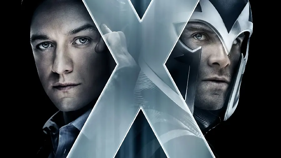 Professor X and Magneto Photo