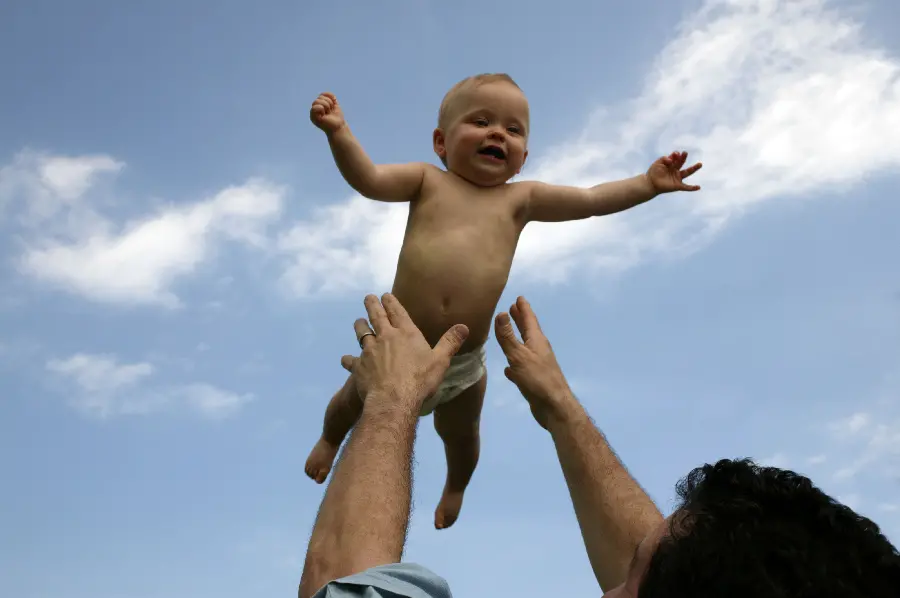 Baby photo and baby photo