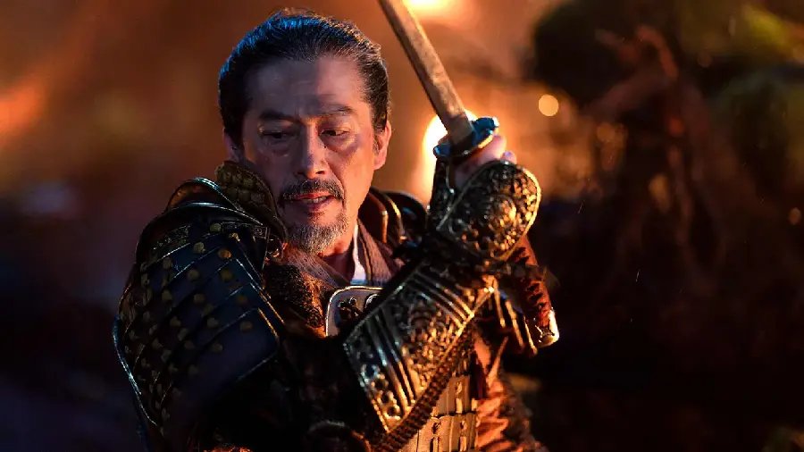 Photo of the main character of the Shogun series