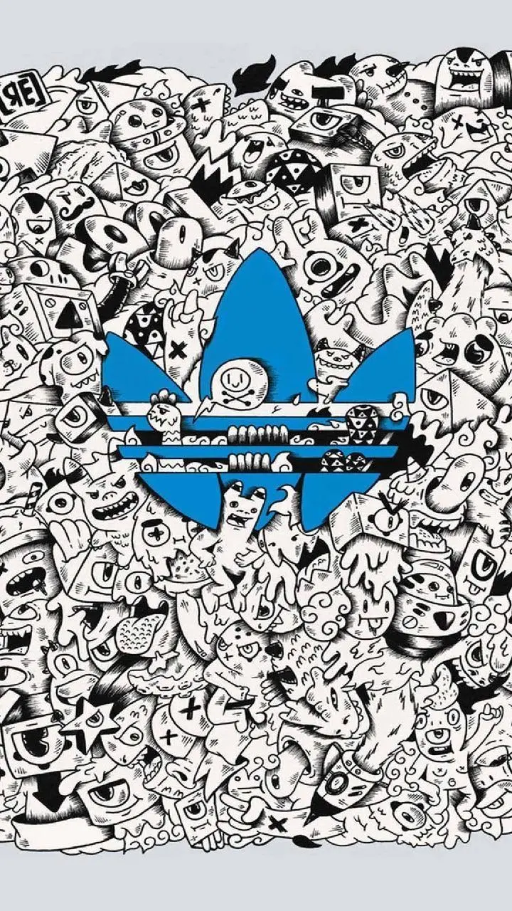 High quality and unique images of attractive Adidas graffiti art