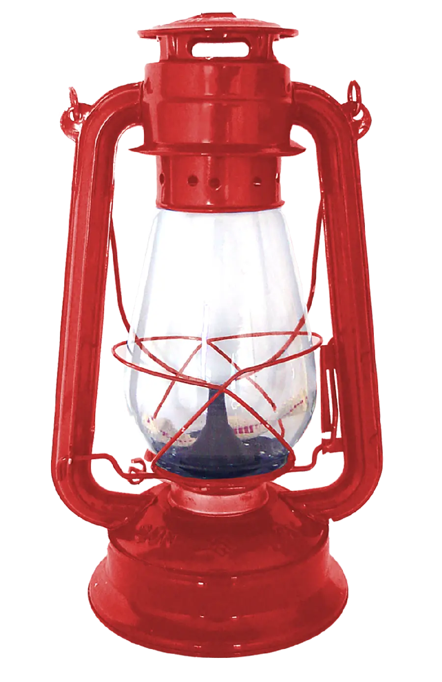 Real photo of a new oil lantern without a red background