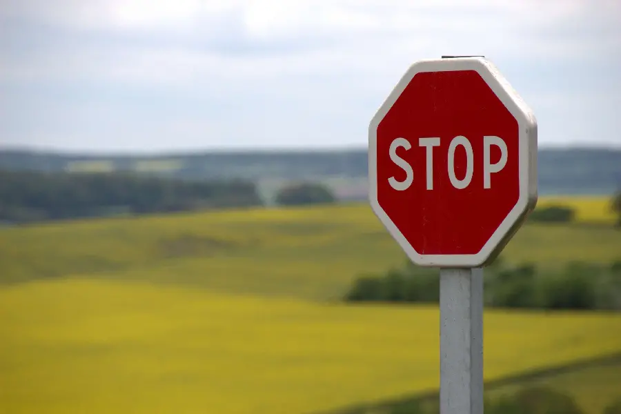 Wallpaper of traffic signs stop sign in the nature