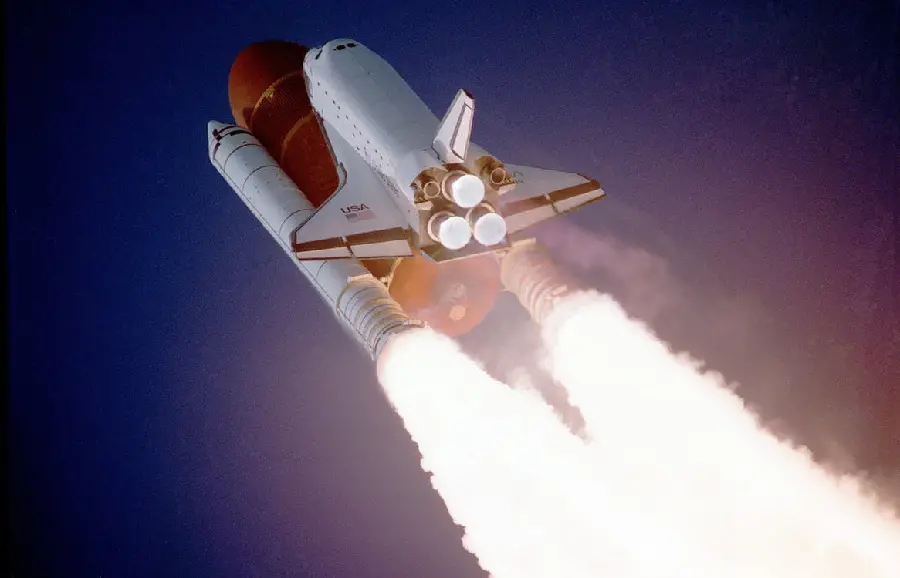 Aircraft carrier rocket photo for space missions