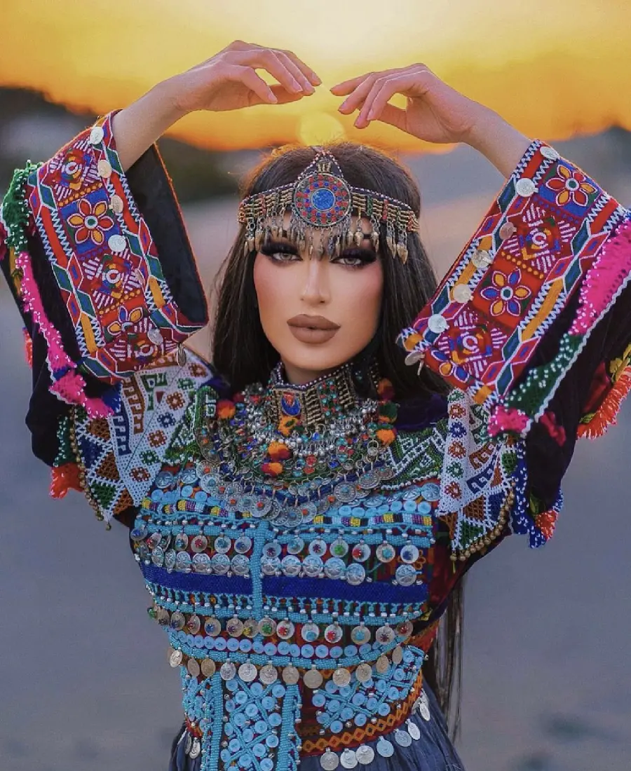 Photo of Afghan dress